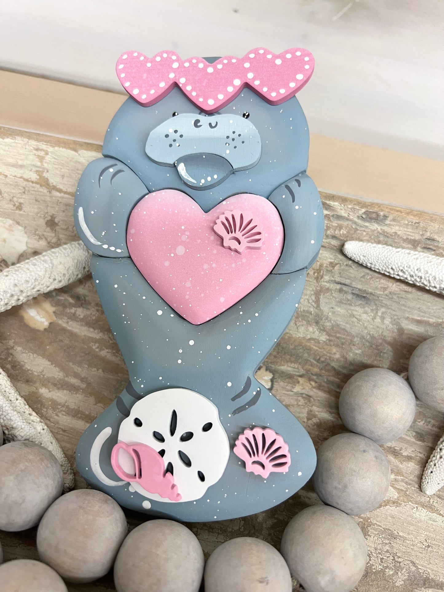 Manatee Valentine MAGNET