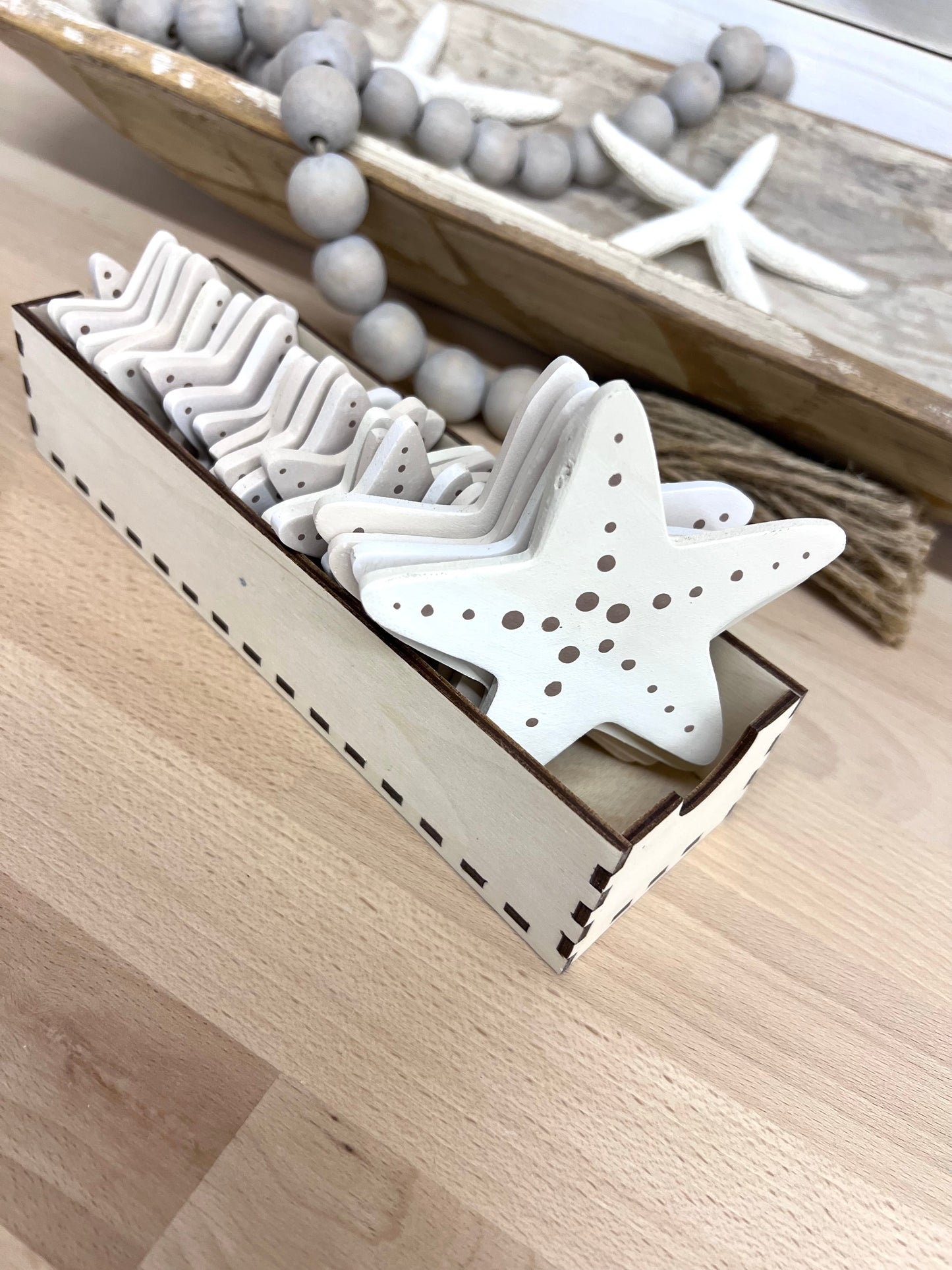 BOLD & BRIGHT Coastal Christmas Advent/Countdown (made to order)