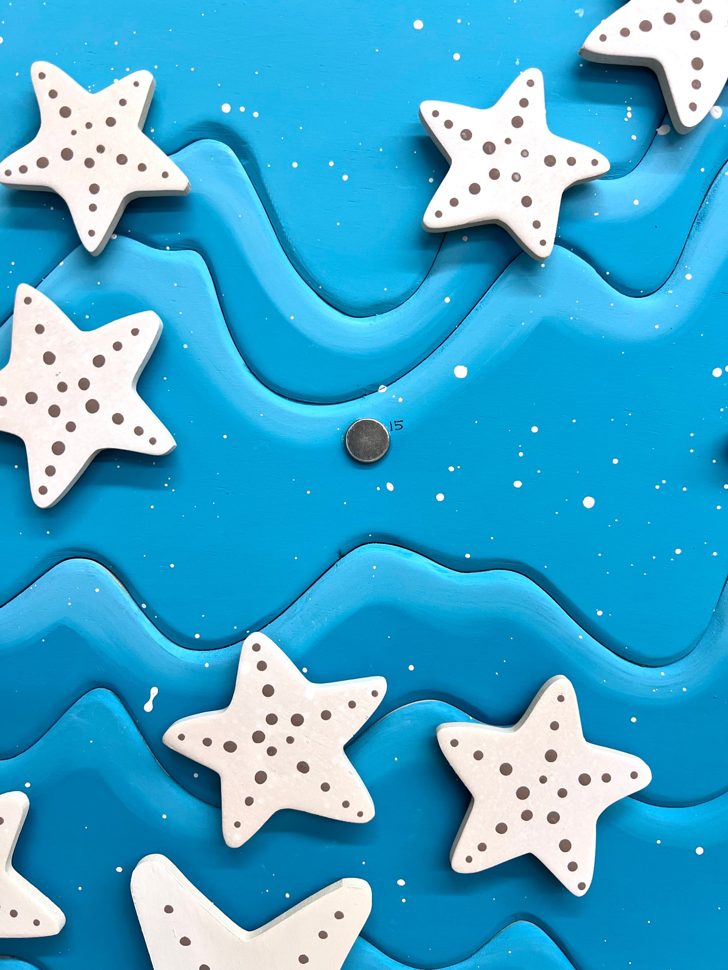 BOLD & BRIGHT Coastal Christmas Advent/Countdown (made to order)