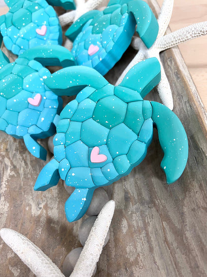 Vibrant Sea Turtle MAGNET