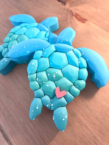 Vibrant Sea Turtle MAGNET